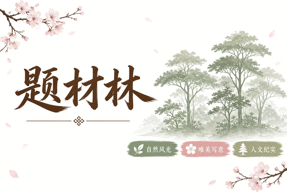 题材林栏目配图